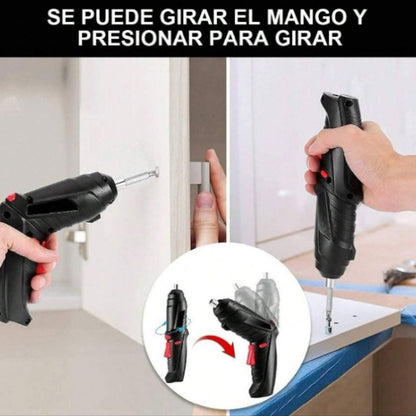 Kit Destornillador Inalámbrico Eléctrico JMS™