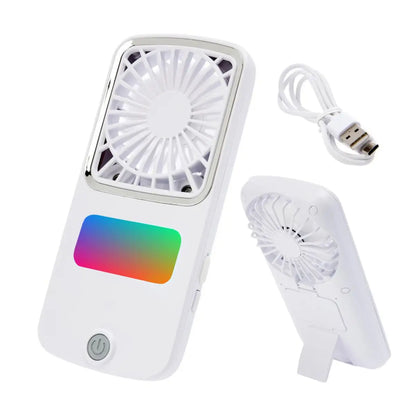 Aire Acondicionado de Cuello + Mini Ventilador Portátil