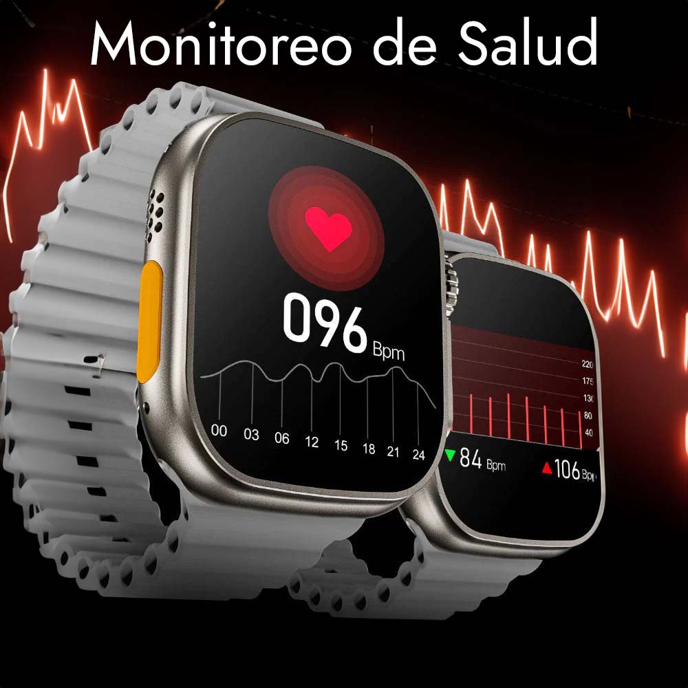 SmartWatch ULTRA 8™ + Auriculares Inalámbricos PRO 2ª generación