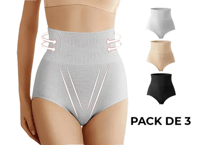 (Compra 1 y Lleva 3) Panties Moldeadores de Cintura Alta - Silueta Perfecta™